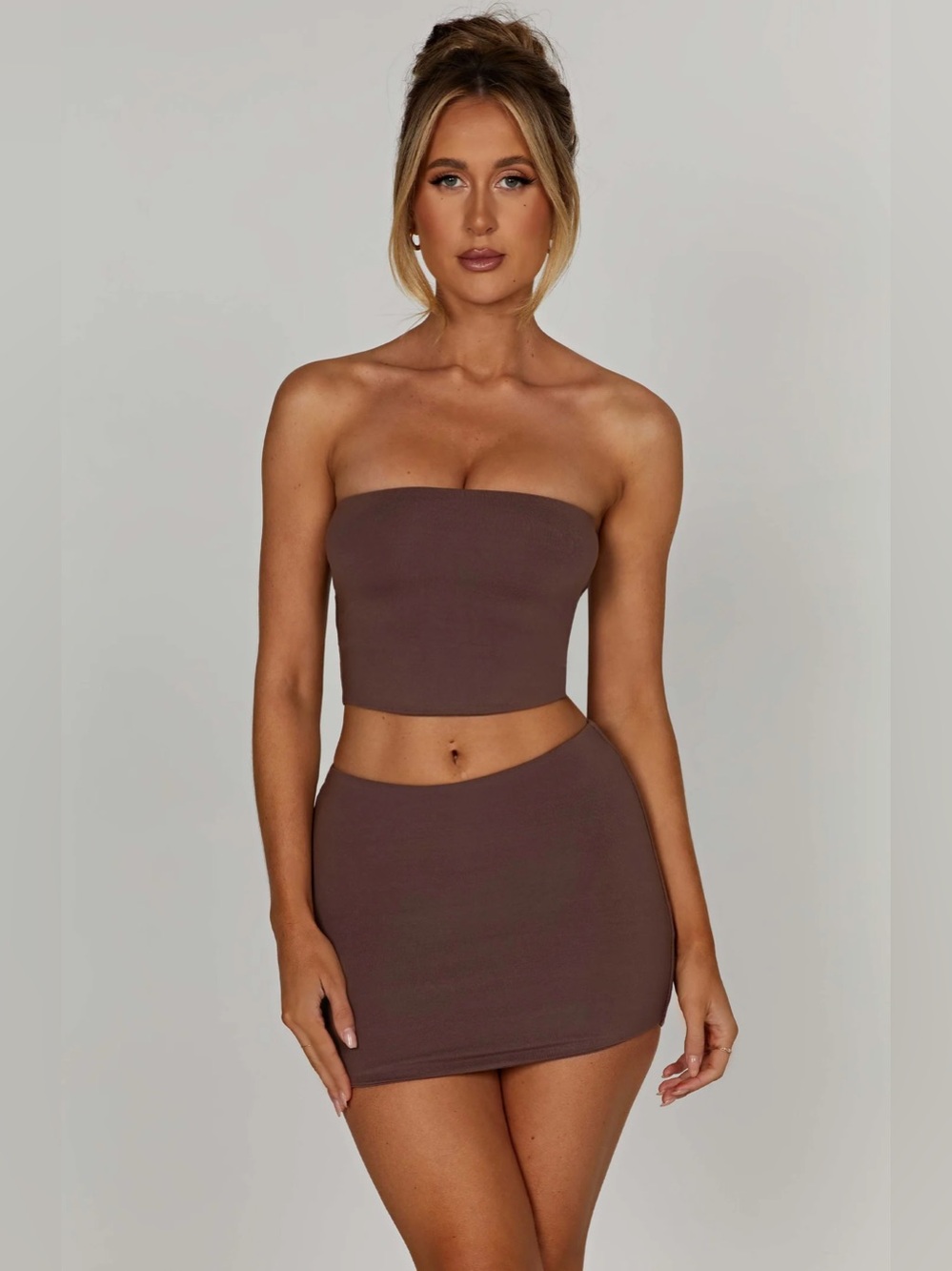 Babyboo Rein Mini Skirt - Chocolate - XS